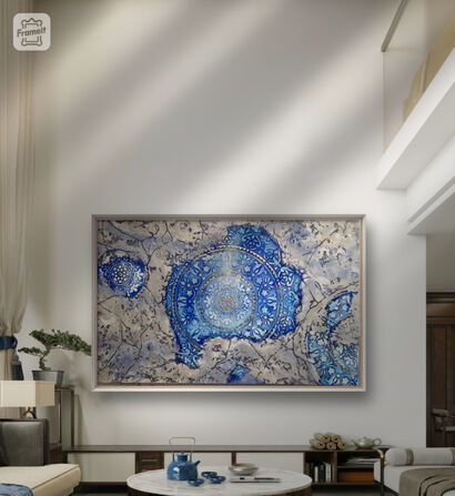 Novaa XIV | SOLD - a Paint Artowrk by Roger Wanrooij